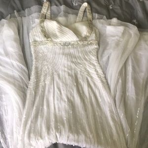 David’s bridal white dress